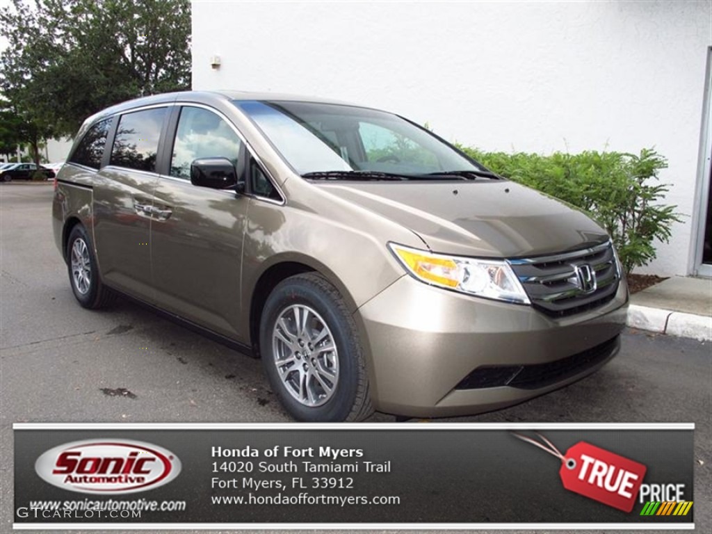 2012 Odyssey EX-L - Mocha Metallic / Beige photo #1