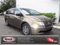 2012 Mocha Metallic Honda Odyssey EX-L  photo #1