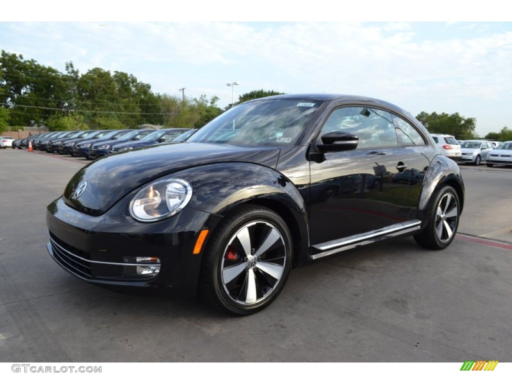 Deep Black Pearl Metallic 2013 Volkswagen Beetle Turbo Exterior Photo #69560853