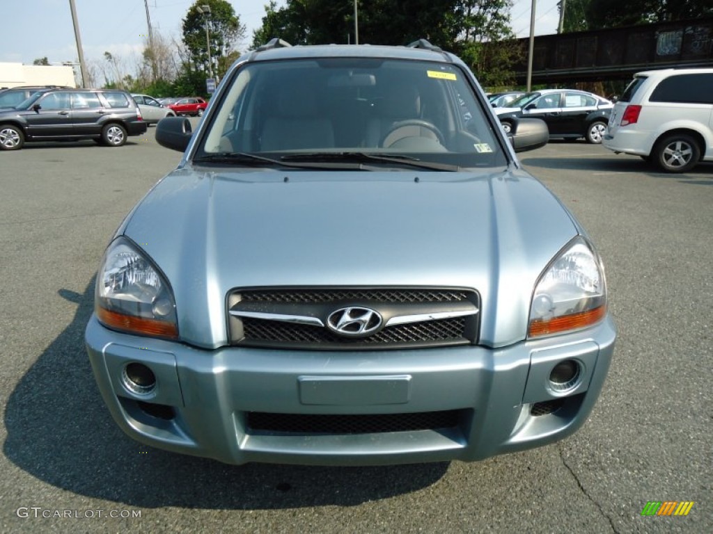 Alpine Frost 2009 Hyundai Tucson GLS Exterior Photo #69561216