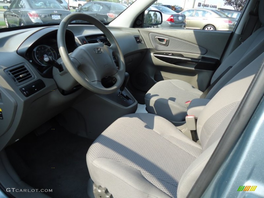 Gray Interior 2009 Hyundai Tucson GLS Photo #69561279