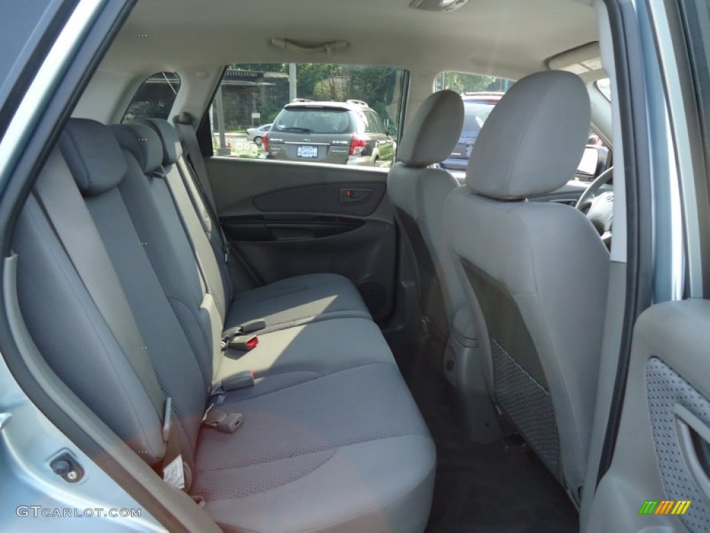 Gray Interior 2009 Hyundai Tucson GLS Photo #69561344