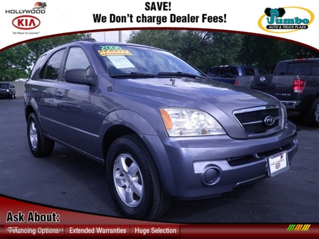 2006 Sorento LX - Alpine Gray / Gray photo #1