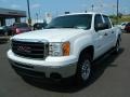 Summit White - Sierra 1500 SL Crew Cab 4x4 Photo No. 7