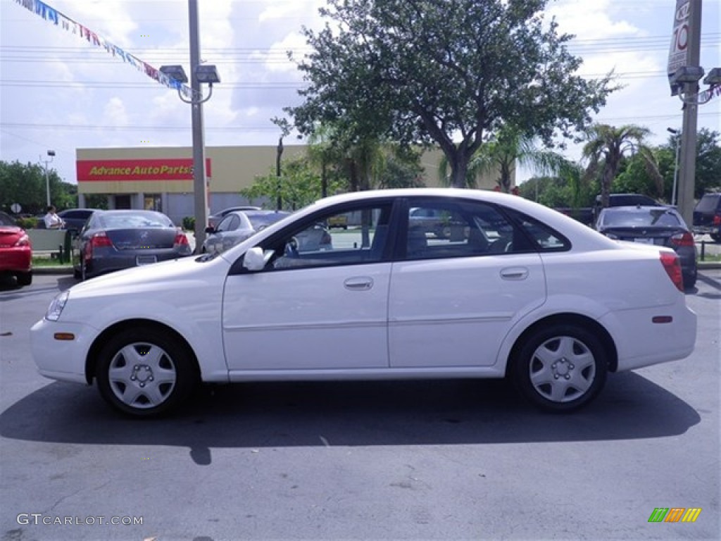2004 Forenza S - Absolute White / Gray photo #9