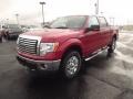 Red Candy Metallic 2010 Ford F150 XLT SuperCrew 4x4 Exterior