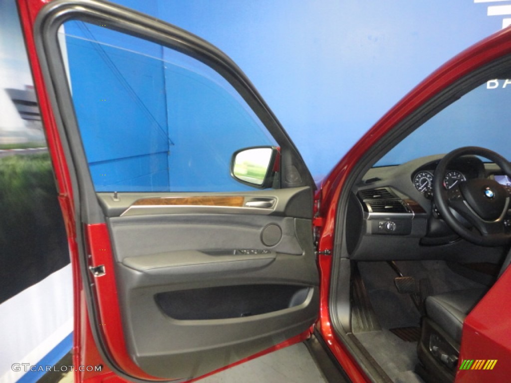 2012 X5 xDrive35i - Vermillion Red Metallic / Black photo #11