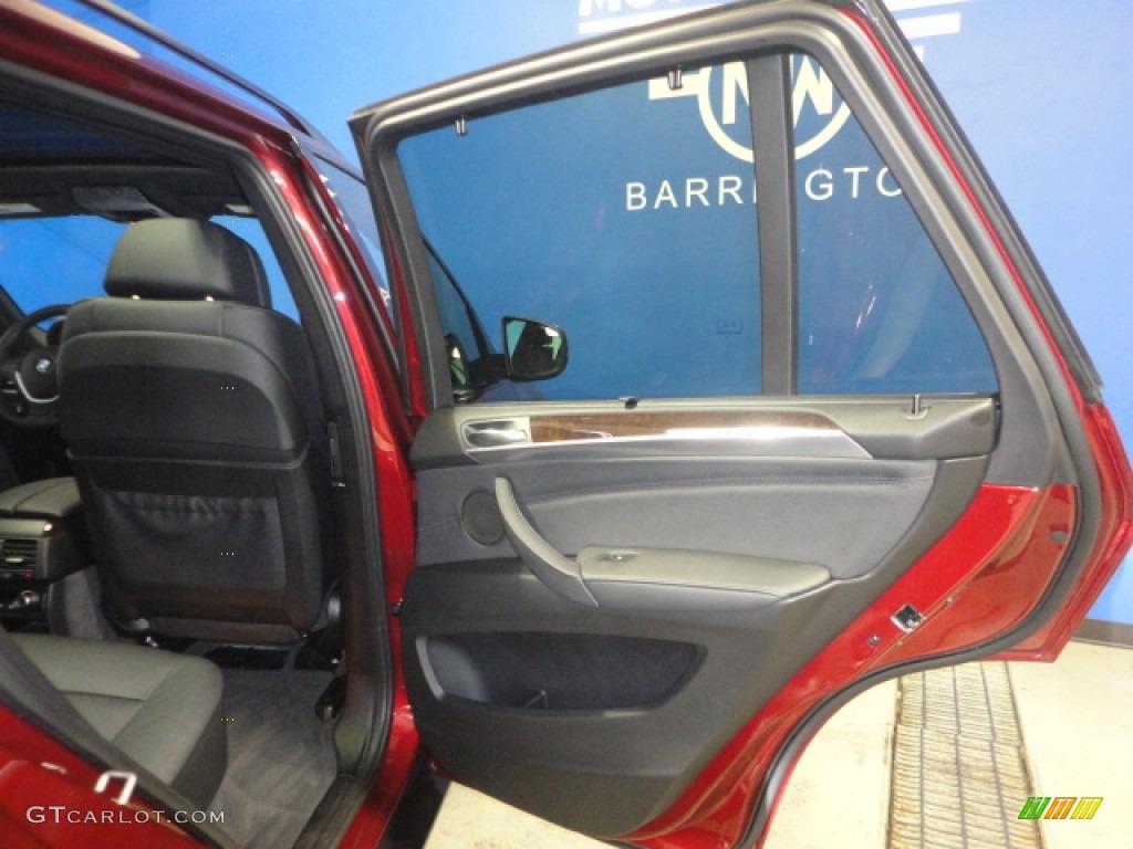 2012 X5 xDrive35i - Vermillion Red Metallic / Black photo #23
