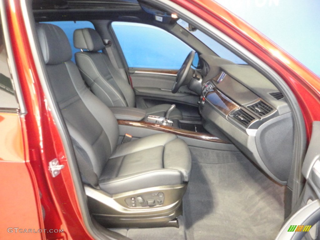 2012 X5 xDrive35i - Vermillion Red Metallic / Black photo #25