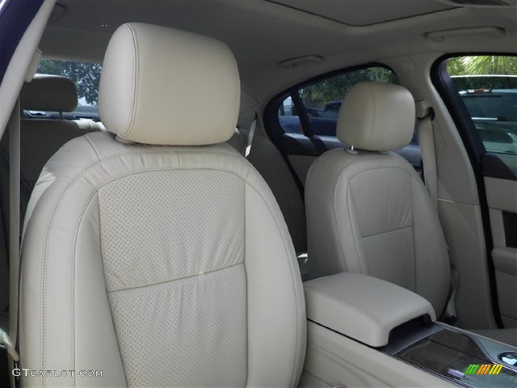 Ivory/Oyster Interior 2009 Jaguar XF Supercharged Photo #69567942