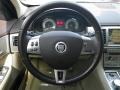 Ivory/Oyster 2009 Jaguar XF Supercharged Steering Wheel