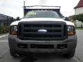 Oxford White - F550 Super Duty XL SuperCab Dump Truck Photo No. 4