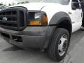 Oxford White - F550 Super Duty XL SuperCab Dump Truck Photo No. 7