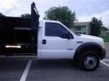 Oxford White - F550 Super Duty XL SuperCab Dump Truck Photo No. 14