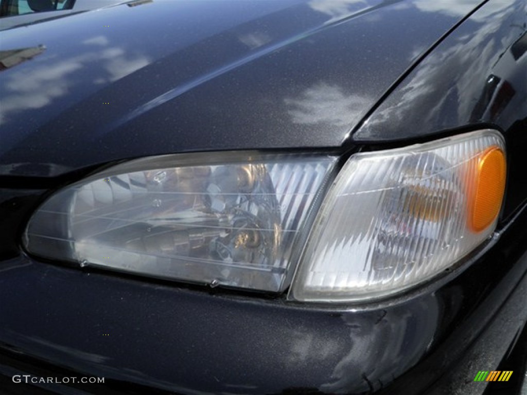 1998 Corolla CE - Satin Black Metallic / Gray photo #7