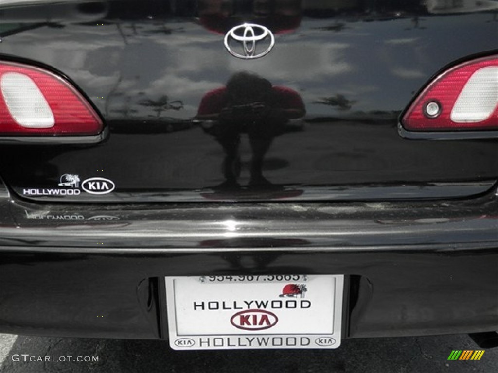 1998 Corolla CE - Satin Black Metallic / Gray photo #15