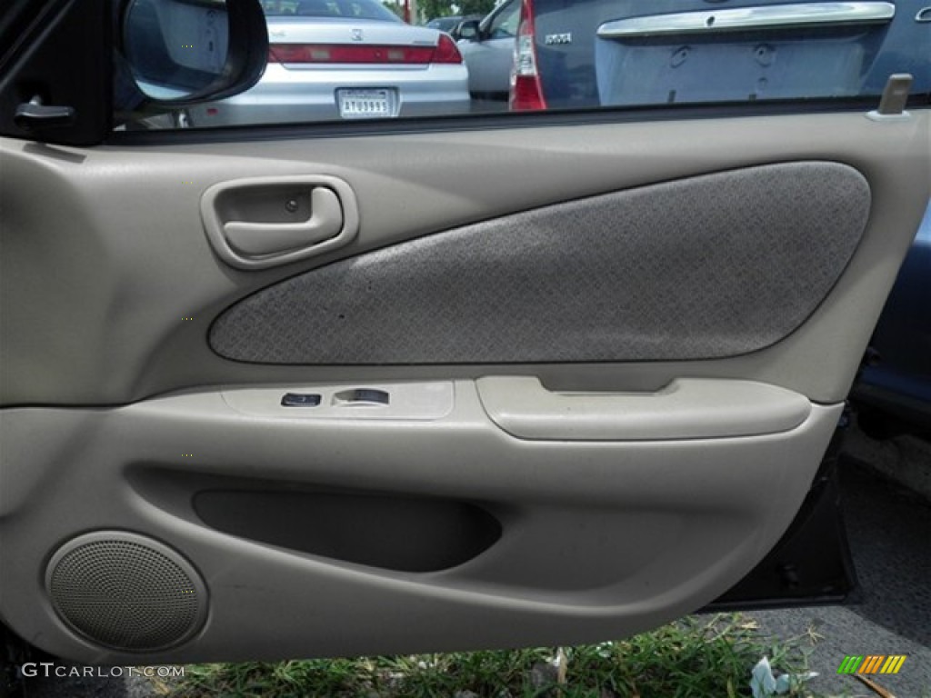 1998 Corolla CE - Satin Black Metallic / Gray photo #22