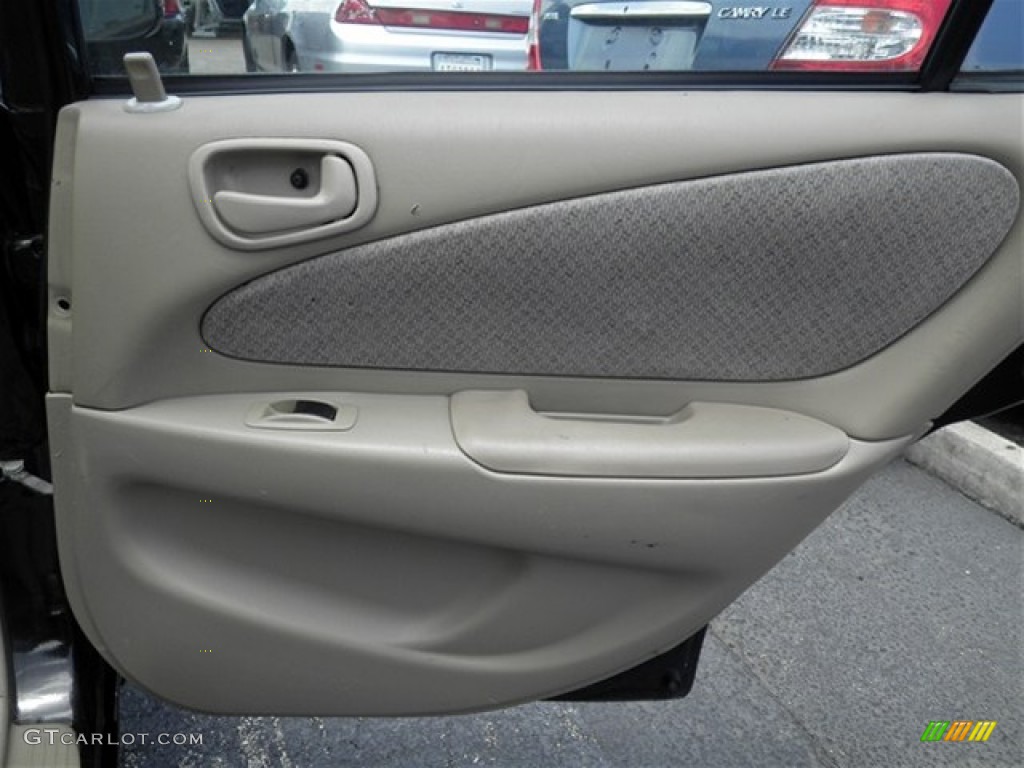 1998 Corolla CE - Satin Black Metallic / Gray photo #23