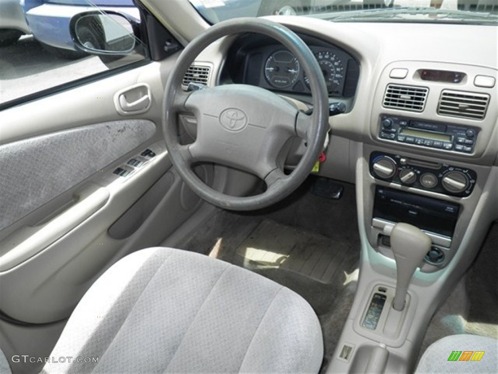 1998 Corolla CE - Satin Black Metallic / Gray photo #31