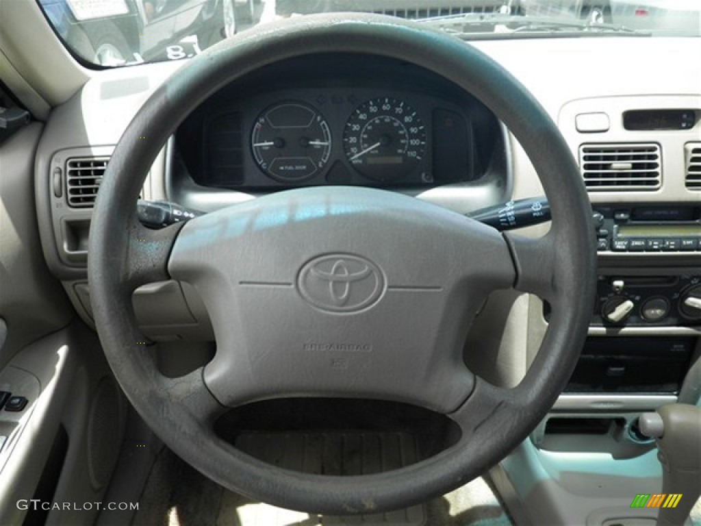 1998 Corolla CE - Satin Black Metallic / Gray photo #34