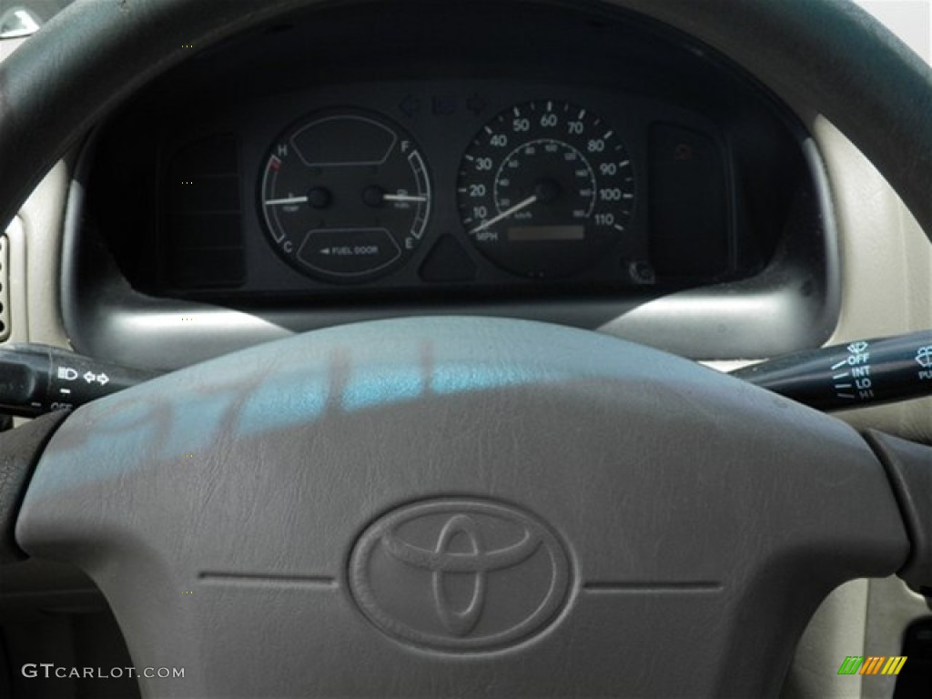 1998 Corolla CE - Satin Black Metallic / Gray photo #35