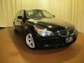 Jet Black - 5 Series 525i Sedan Photo No. 2