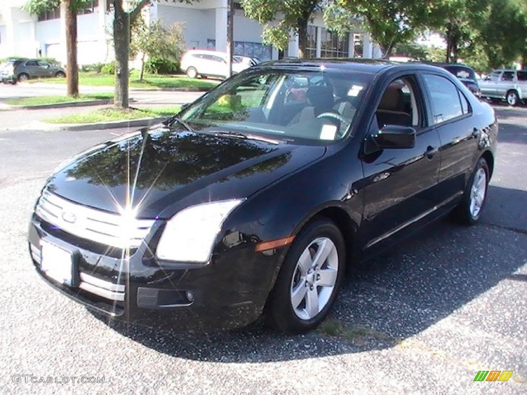 Black Ebony Ford Fusion