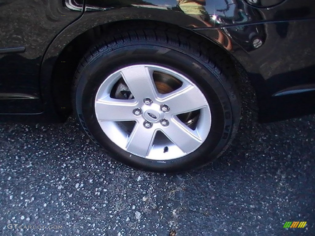 2008 Fusion SE - Black Ebony / Charcoal Black photo #8
