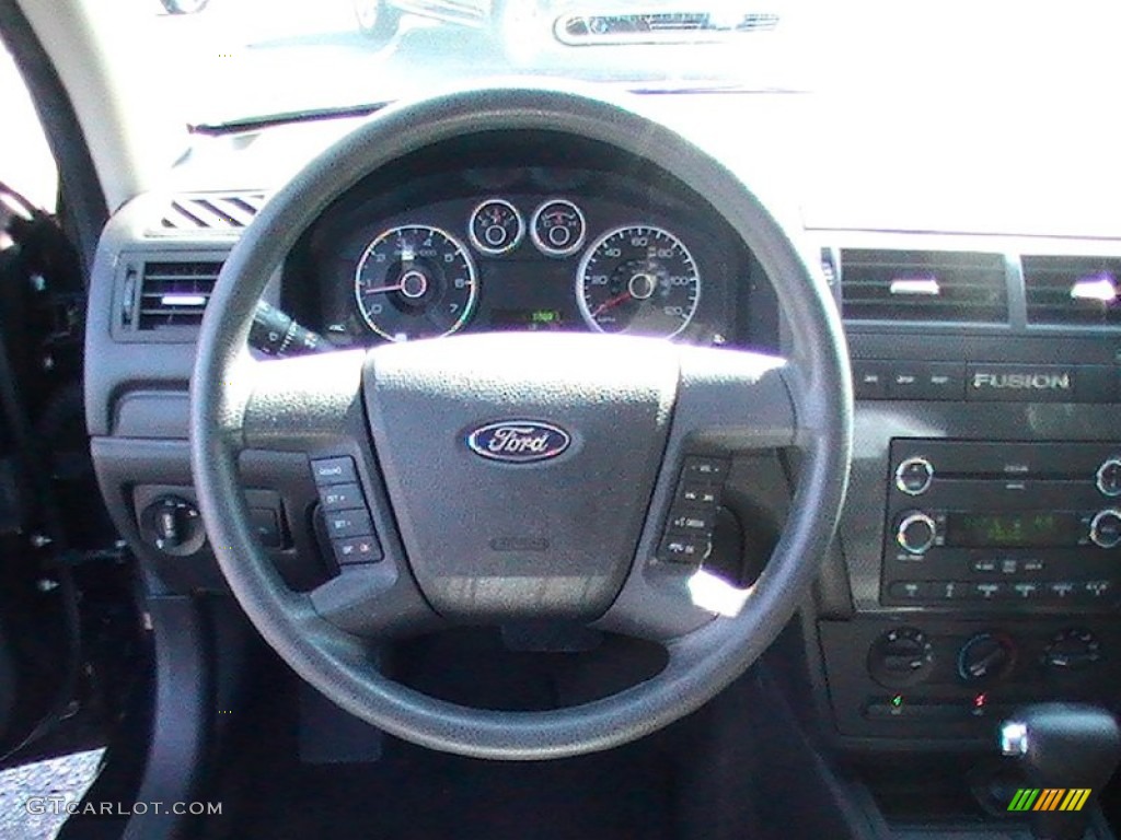 2008 Fusion SE - Black Ebony / Charcoal Black photo #12