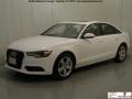 2012 Ibis White Audi A6 3.0T quattro Sedan  photo #4