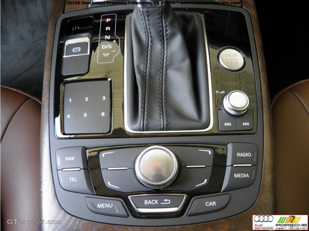 2012 A6 3.0T quattro Sedan - Ibis White / Nougat Brown photo #10