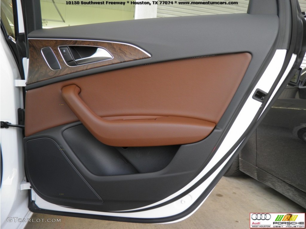 2012 A6 3.0T quattro Sedan - Ibis White / Nougat Brown photo #31