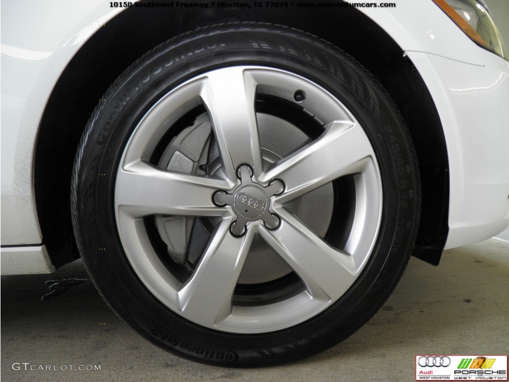 2012 A6 3.0T quattro Sedan - Ibis White / Nougat Brown photo #35