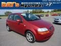 2008 Sport Red Metallic Chevrolet Aveo Aveo5 LS  photo #1