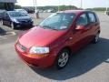 2008 Sport Red Metallic Chevrolet Aveo Aveo5 LS  photo #3