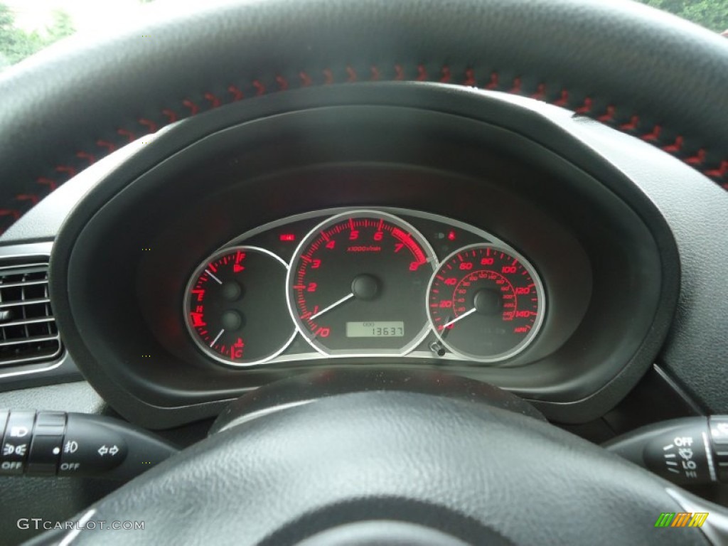 2011 Subaru Impreza WRX Sedan Gauges Photo #69573273