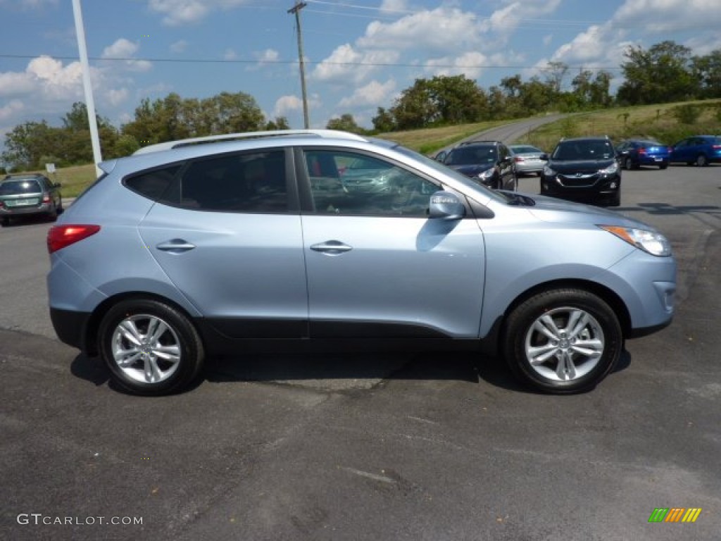 Aurora Blue 2013 Hyundai Tucson GLS AWD Exterior Photo #69574084