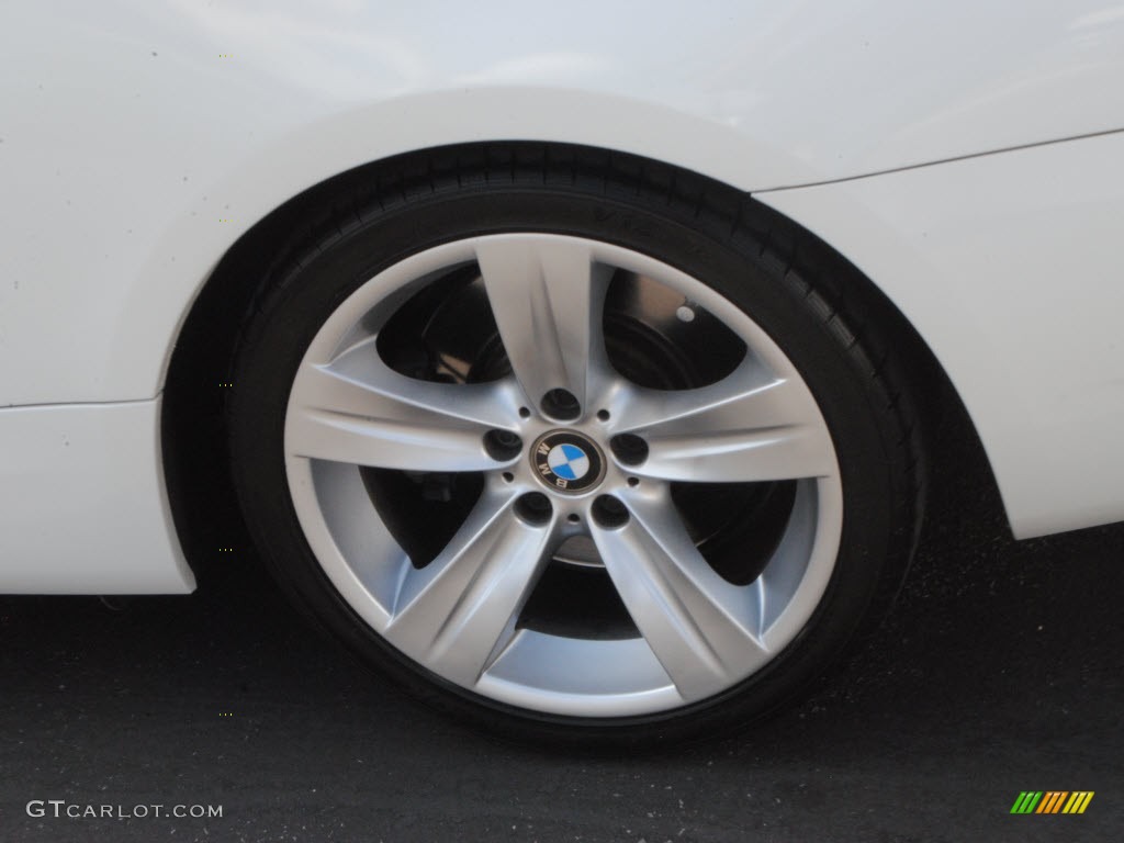 2007 3 Series 335i Coupe - Alpine White / Beige photo #11