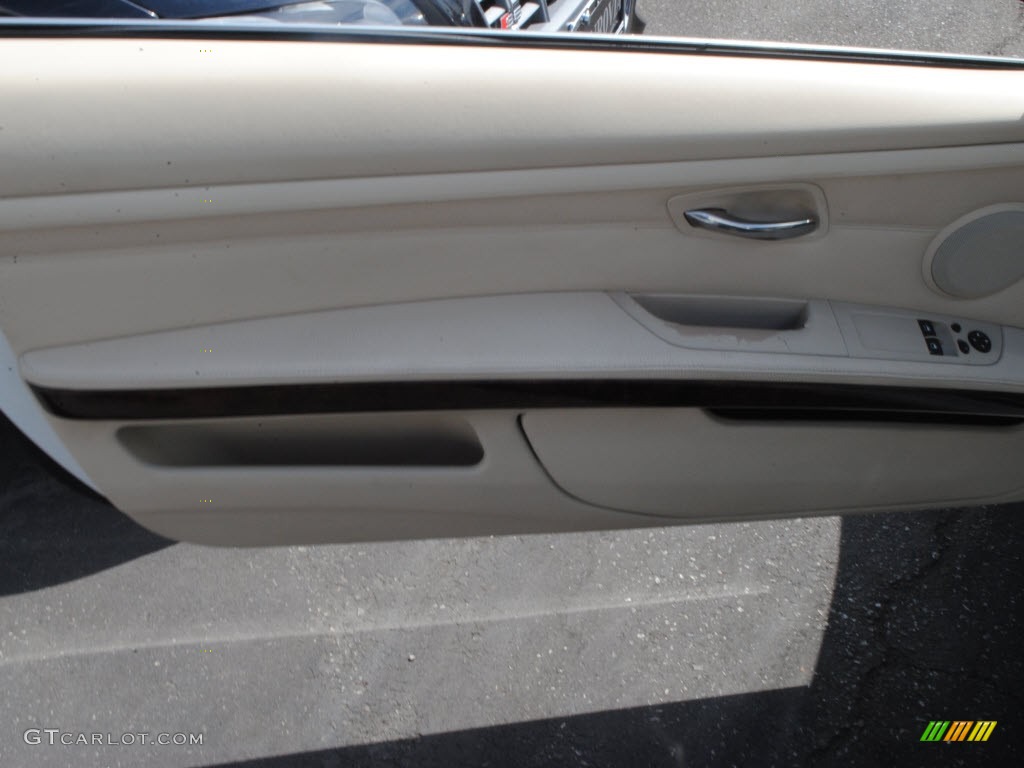 2007 3 Series 335i Coupe - Alpine White / Beige photo #16