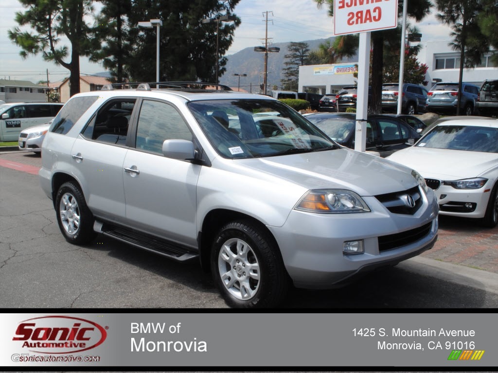 2004 MDX Touring - Starlight Silver Metallic / Quartz photo #1