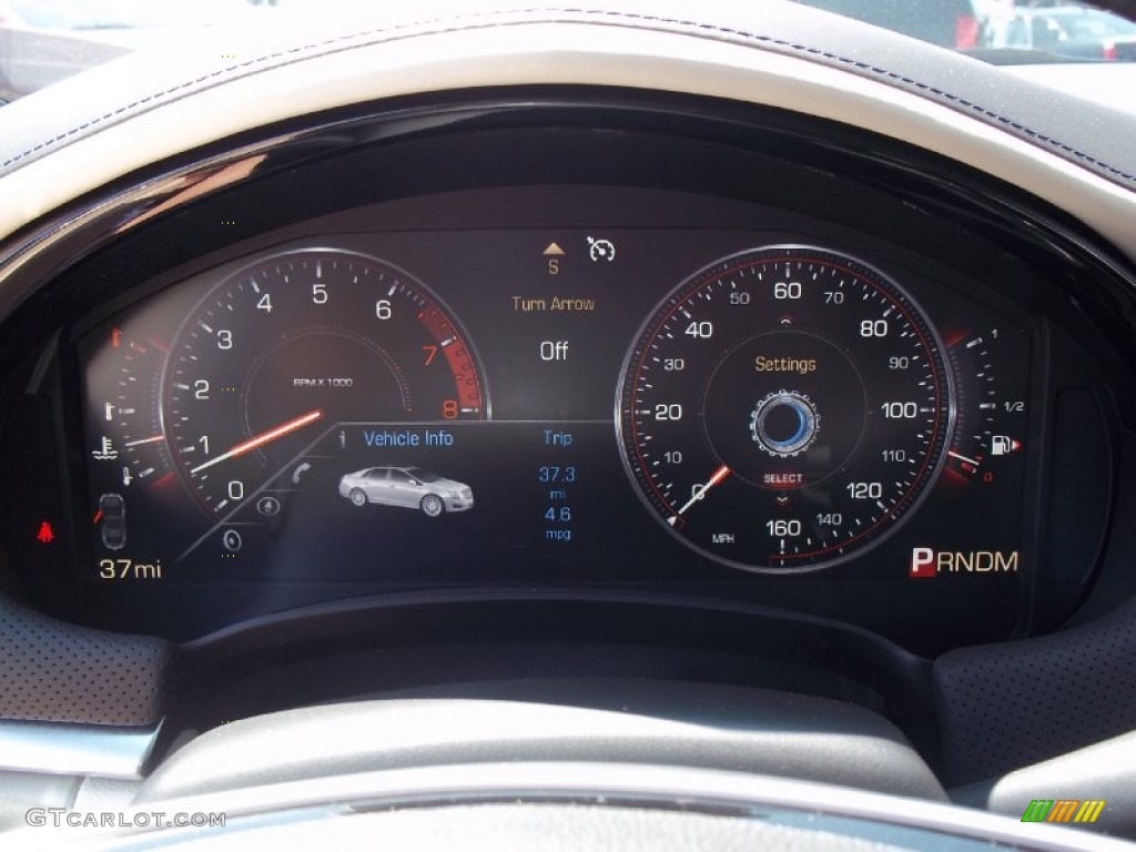 2013 Cadillac XTS Platinum AWD Gauges Photo #69575115