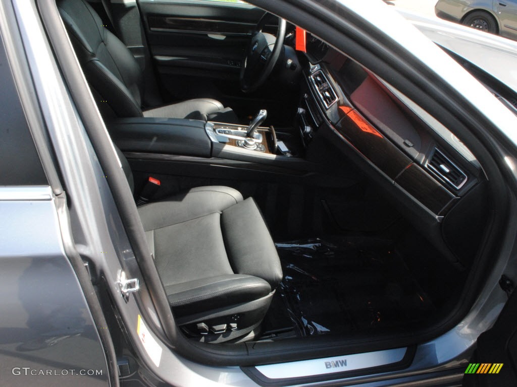 2009 7 Series 750Li Sedan - Space Grey Metallic / Black Nappa Leather photo #3