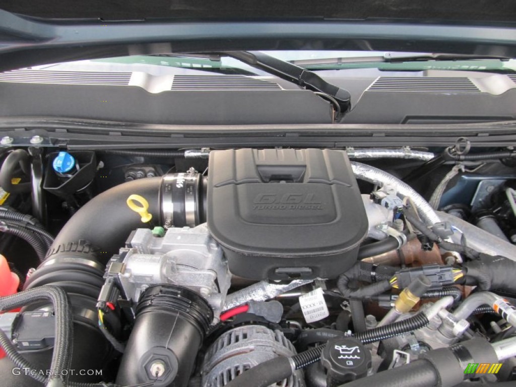 2011 Chevrolet Silverado 2500HD LT Extended Cab 4x4 6.6 Liter OHV 32-Valve Duramax Turbo-Diesel V8 Engine Photo #69576081