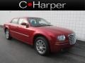 2009 Inferno Red Crystal Pearl Chrysler 300 Touring AWD  photo #1