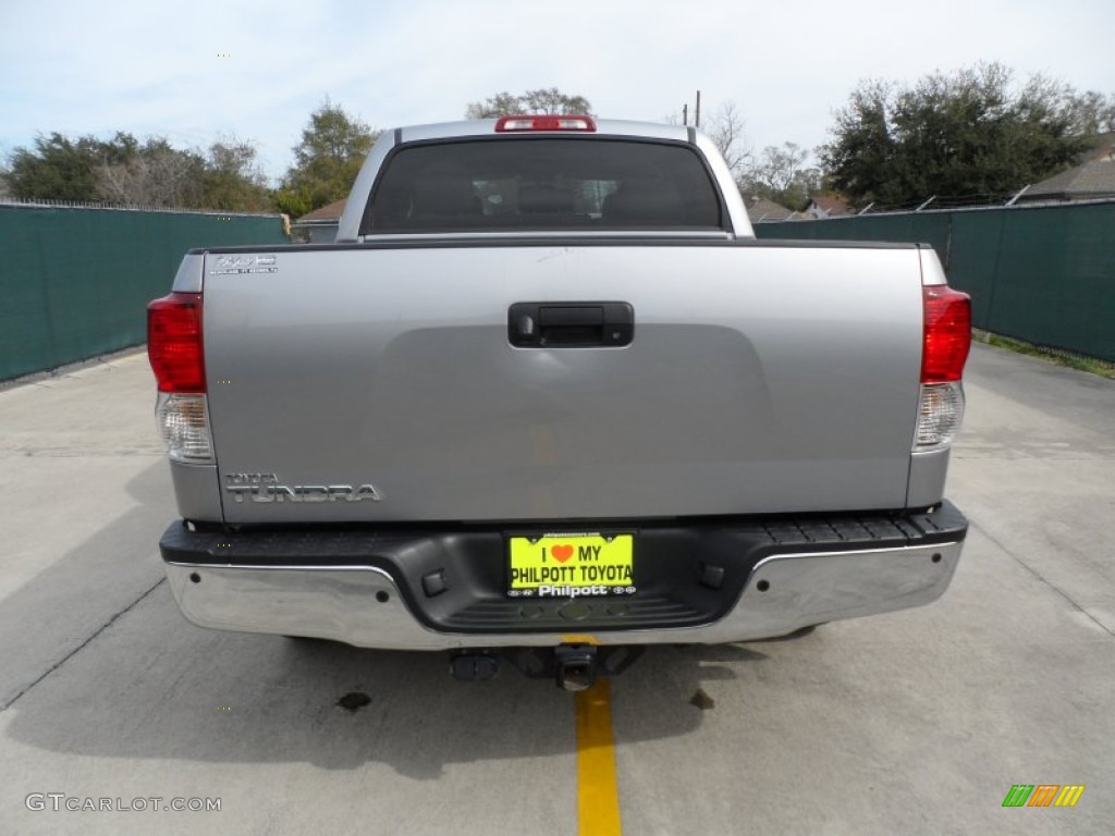 2010 Tundra Platinum CrewMax - Silver Sky Metallic / Graphite Gray photo #4