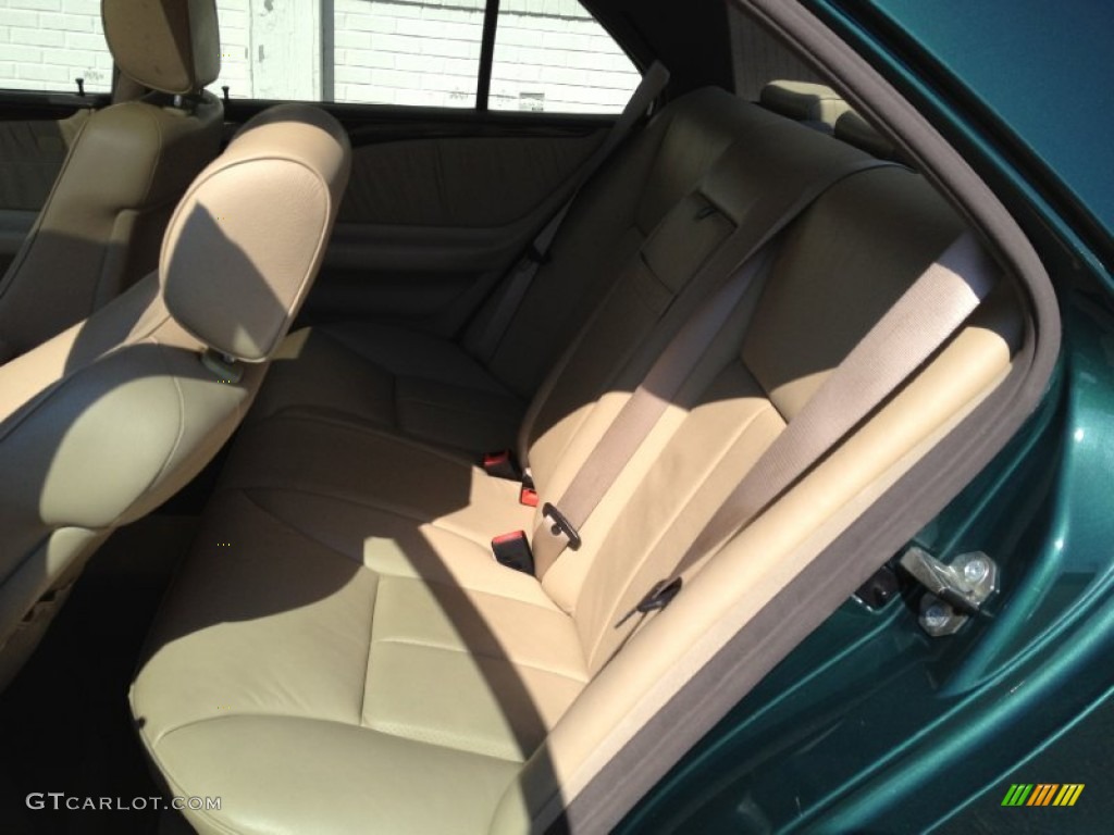 1997 E 320 Sedan - Brilliant Emerald Green Metallic / Parchment photo #7