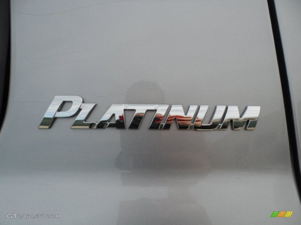 2010 Toyota Tundra Platinum CrewMax Marks and Logos Photo #69576924