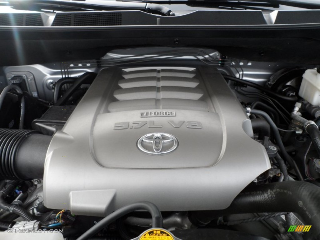 2010 Toyota Tundra Platinum CrewMax 5.7 Liter i-Force DOHC 32-Valve Dual VVT-i V8 Engine Photo #69576945