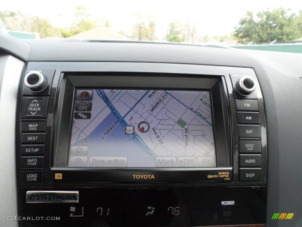 2010 Toyota Tundra Platinum CrewMax Navigation Photo #69577080
