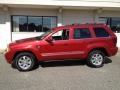 2009 Blaze Red Crystal Pearl Jeep Grand Cherokee Limited 4x4  photo #4